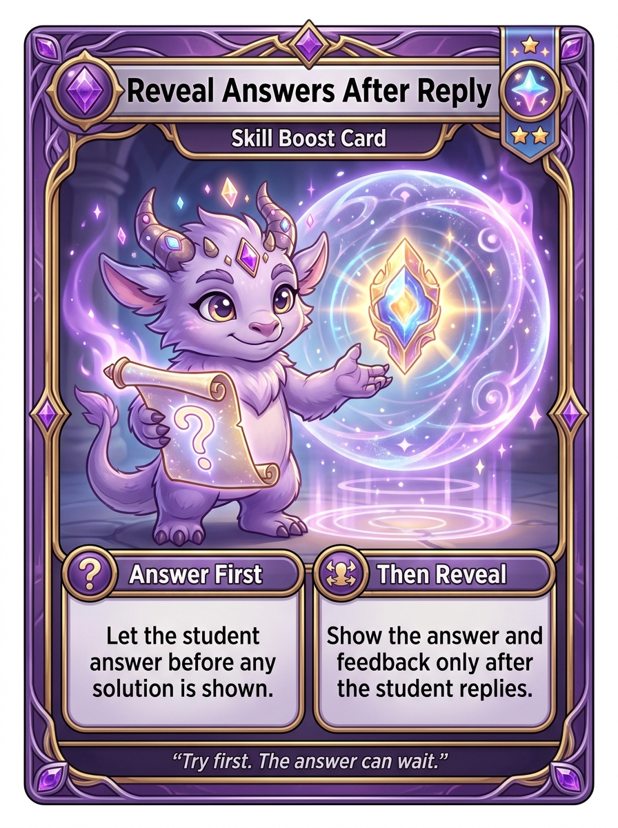 AI Explorer purple boost card