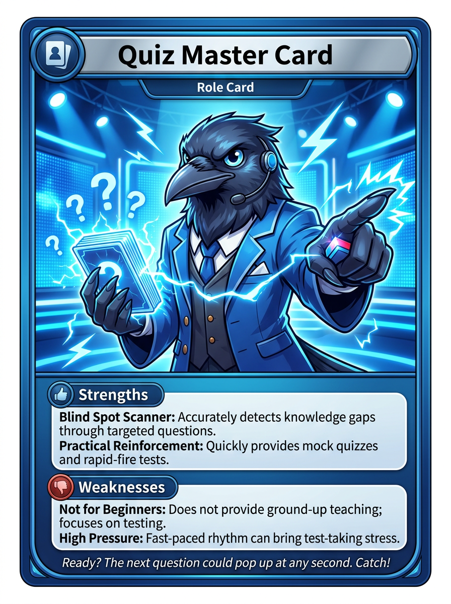 AI Explorer blue role card